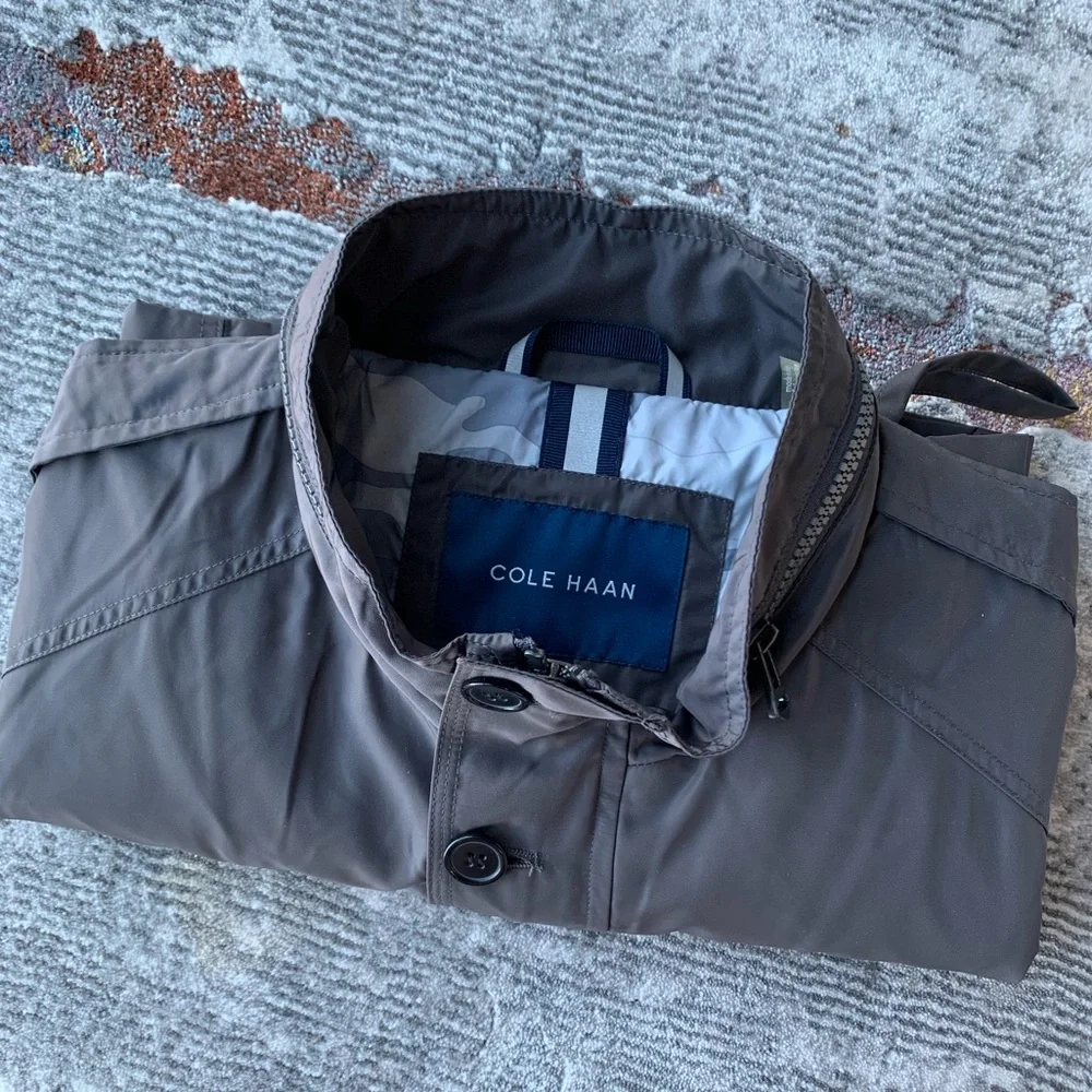 Cole Haan, Mens Signature Lightweight Jacket, USL - Picture 4 of 7